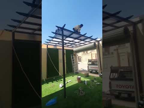 برجولات مظلات شكل خشب ٠٥٥٤٤٠٧٩٣٨