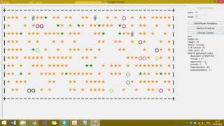 Life evolution simulator "The strongest survives" - WindowsForms version