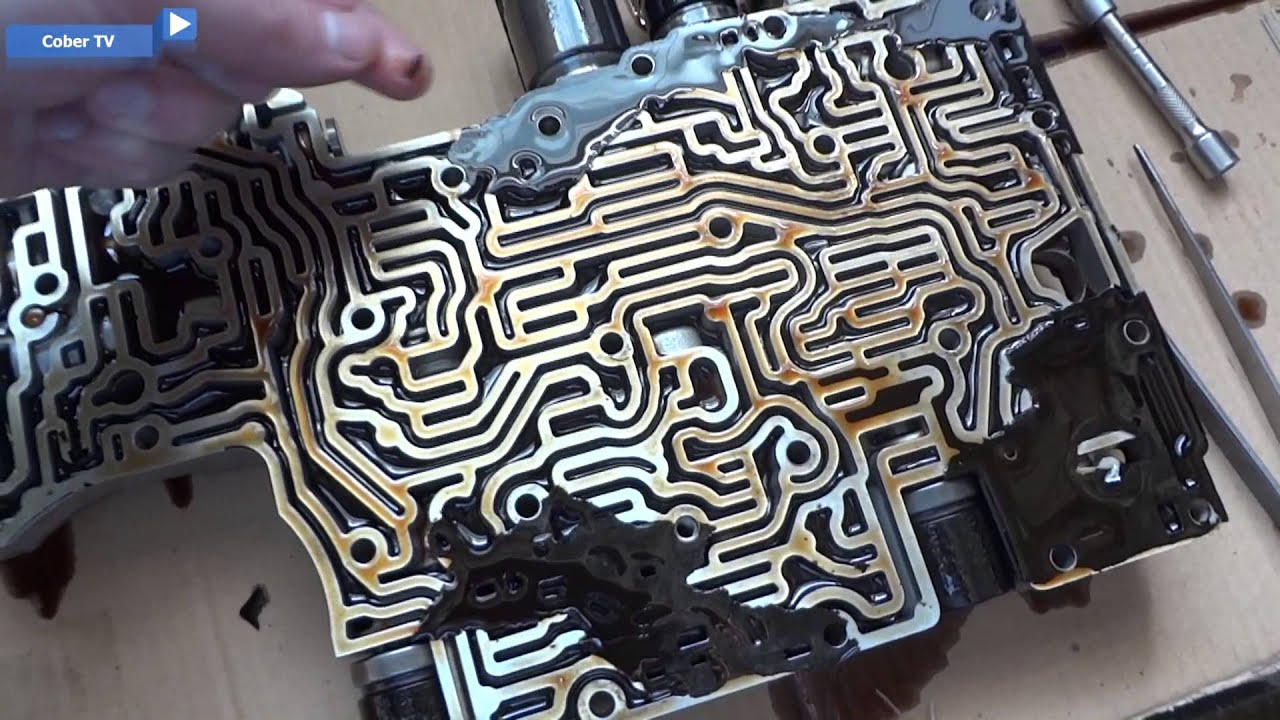 Вскрытие и чистка АКПП Форд - YouTube