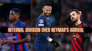 Ansu Fatis Exit is Possible | Division in Barcelona Over Neymar | Man City End Barcas Hopes