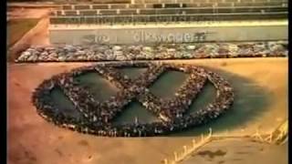 Volkswagen Tv Commercial - Vw Logo Ad Made With People In The 1980S South Africa