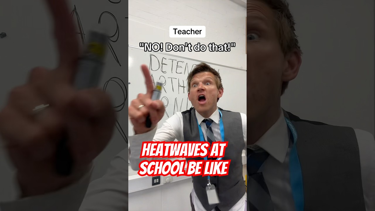Who did I miss? #heatwave #schoollife #teachers #students