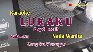 Lukaku//Rita Sugiarto//Karaoke//Nada Wanita