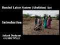 Bonded Labor System (Abolition) Act, 1976 Introduction in Hindi by Aakash Dushyant