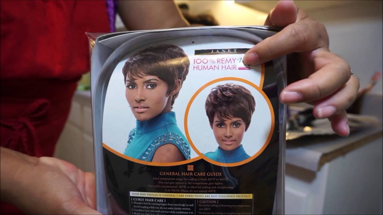 DIY Bleached Box Wig makeup artist