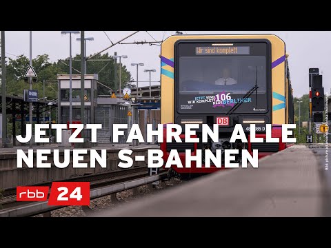Baureihe 483/484: Neue Berliner S-Bahn-Flotte ist komplett