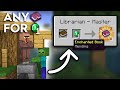 Minecraft Any Book For 1 Emerald - Trading Hall Tutorial - 1.16/1.15