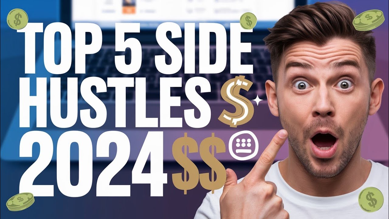 Top 5 Side Hustles for Gen Z in 2024 | Best Ways to Make Money Online !