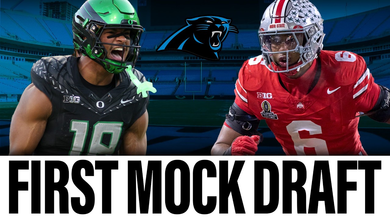 Panthers FIRST MOCK DRAFT: Post Combine draft highlights with Jonathan Stewart