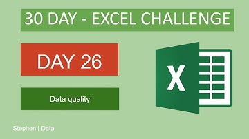 DAY 26 | 30 Day Excel Challenge | #dataanalysis #datascience #dataanalytics