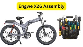 Engwe X26 Assembly Experience folding ebike e-bike electric bike bicycle @engwe-bikes305