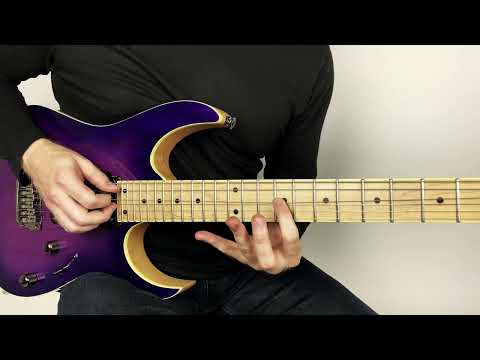 Descending metal lick in E phrygian + 2 variations (with tab) | Licks - #7