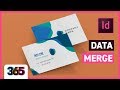 📝 Data Merge | InDesign CC Tutorial #93|365