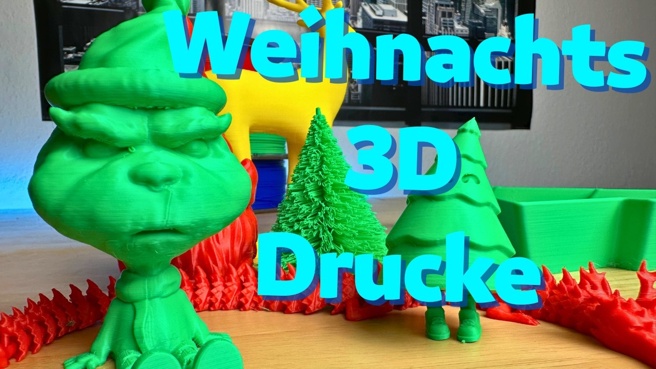 Beste Weihnachts 3D-Druck Ideen - last minute