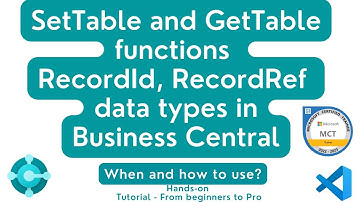 business central dynamics 365 tutorial | settable in bc | gettable functions in bc | bc tutorial