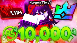 Download Lagu Spending $10,000 *ROBUX* For Kurumi In Anime Crusaders! (SHOWCASE) MP3