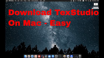 How to install TexStudio on Mac