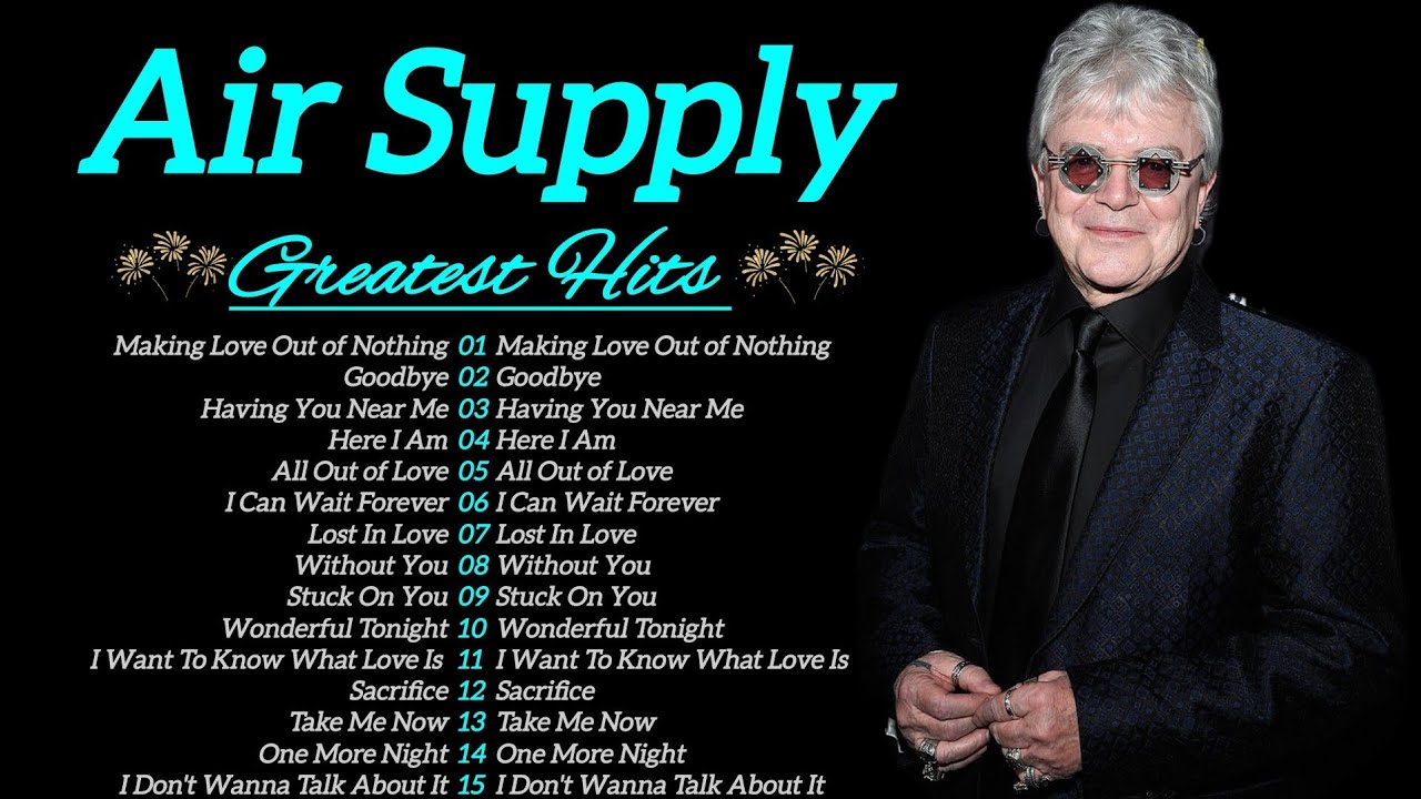 Air Supply, Lionel Richie, Michael Bolton, Elton John, Phil Collins, lobo Soft Rock Hits 70s 80s 90s