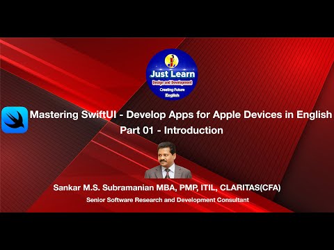 Mastering SwiftUI | Design and Develop Creative Apps for Apple Devices | Part 01 | English