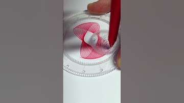 Amazing Spirograph tool in action #art #satisfying