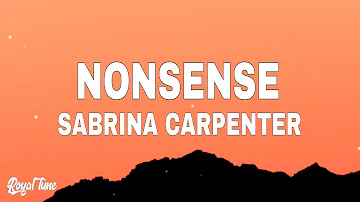 Sabrina Carpenter - Nonsense (Sped Up) [Lyrics]