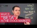 What is "Beta" [Stock Market Terms] + How to Use it for Trading Decisions