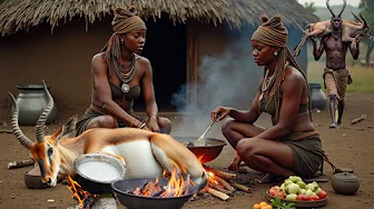 Discover Hadzabe Tribe | PREY Hunting and Cooking : antelope hunt