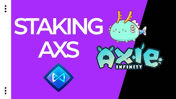 How to stake AXS | VerveRichard
