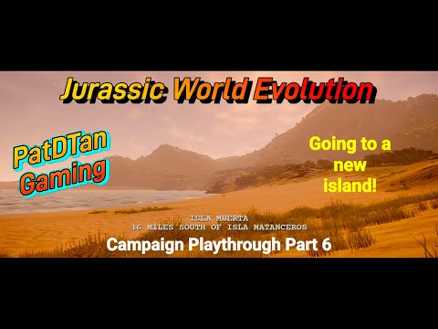Download Jurassic World Evolution - Campaign Playthrough Part: 6 - New Island!!! (Isla Muerta)