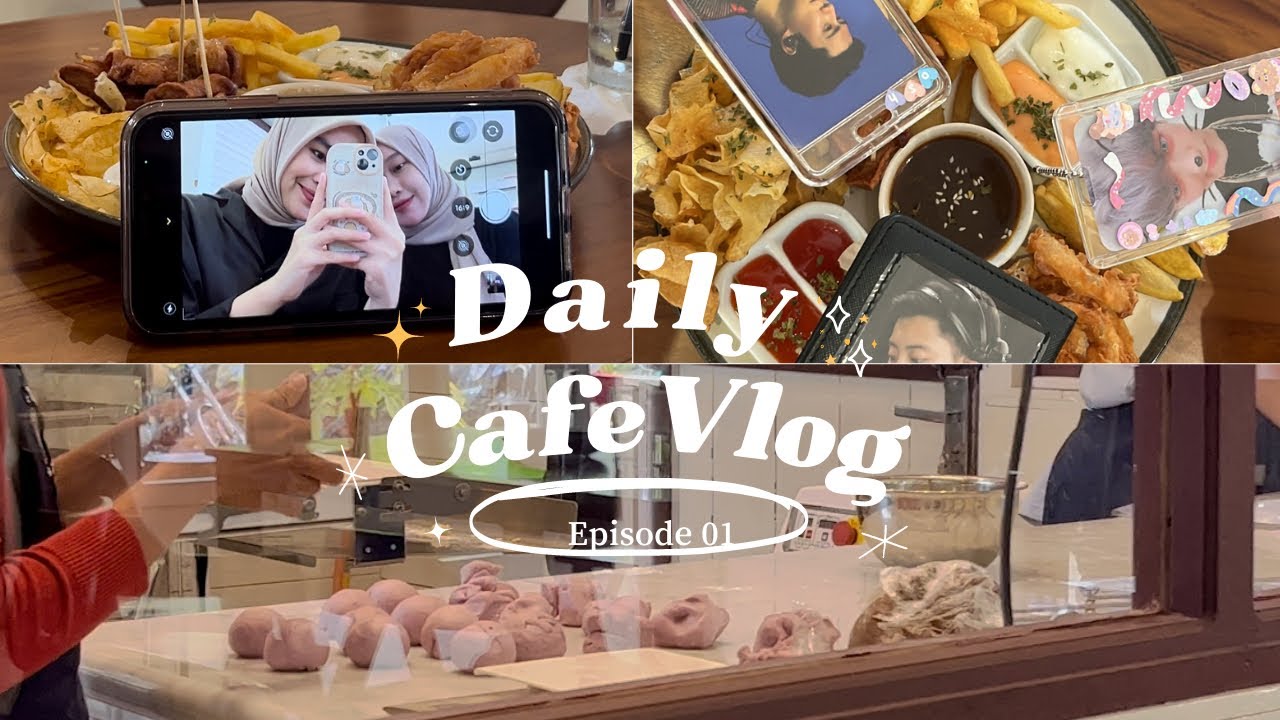 a day in my life: cafe vlog - YouTube