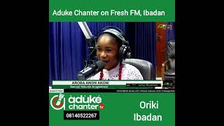 Aduke Chanter on Fresh FM lbadan with ArugboBois