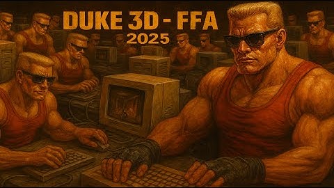 Duke Nukem 3D Custom map FFA 2025