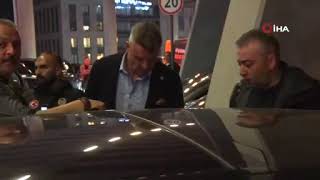 Fenerbahçe Başkanı Sadettin Saran, derbinin ardından stadyumdan ayrıldı
