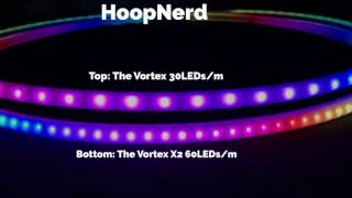 The Vortex vs. The Vortex X2 LED Smart Hoop Comparison