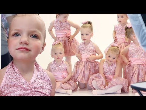 GET READY WITH ME | TODDLER'S ADORABLE FIRST DANCE PICTURES 💃FIRST TIME WEARING MAKEUP PHOTOSHOOT