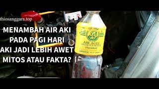 CARA MENGURAS AKI YG BENAR JANGAN PAKAI AIR(How to Drain the Right Battery || Use Big Wrong Water)