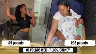 -86 pounds Weight Loss Journey | How to lose weight & keep it off | -80 pounds in 8 months