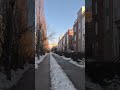 TorontoEve58 #snow #torontolife #canadadiaries #winter  #sun #reels #reelitfeelit #viral #sunset