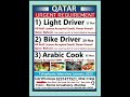 Qatar Visa Ready Car Driver, Bike Driver, Cook, Call me for more info 9594117496, 8291477921 Anand 5