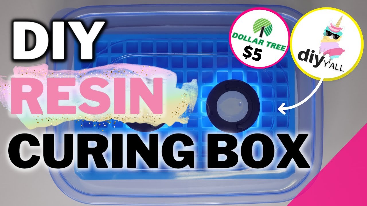 DIY Resin Curing Box 