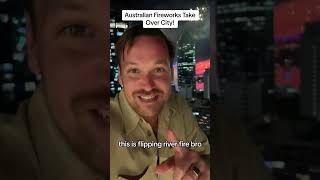 Aussie Firework Shows Take Over A Whole City! #brisbane #fireworks #river #fire #fireworks #aus