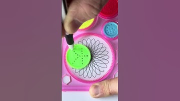 How many rotations did the pen make in total??? #respect #spirograph #viral