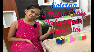 Solving 2x2, 3x3 and Pyraminx Rubik Cubes