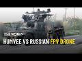 Ukrainian Humvee survives Russian drone strike | Military Mind