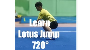 Lotus Jump Tutorial Video With Key Point & Key Knowledge📚,Watch  complete video to learn Lotus Jump