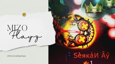 IMPOSSIBLE! SURVIVE MOMENT - Snake.io & The Map