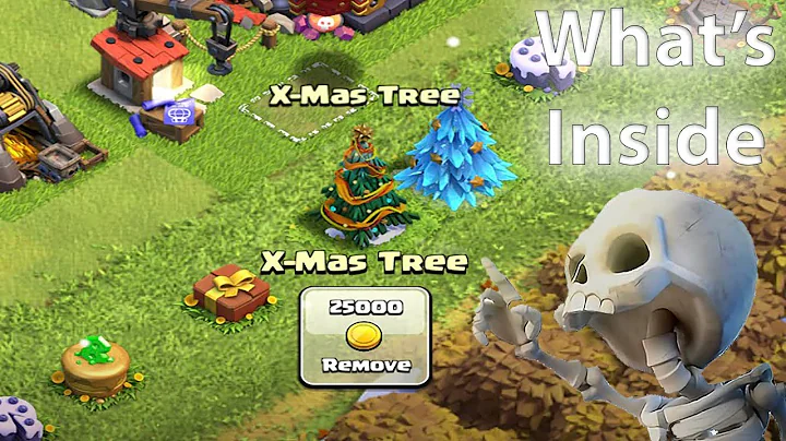 Removing 2020 X-Mas Tree What Happens | Clash of Clans