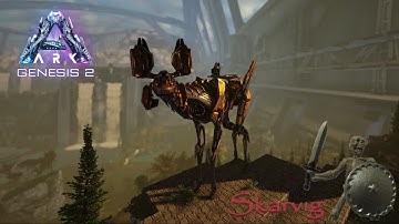 Taming a Tek Stryder - Ark Genesis 2