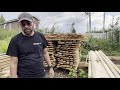 Как хранить доски на участке