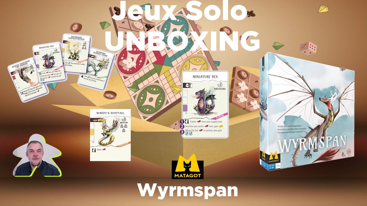 Unboxing - Wyrmspan | Matagot | jeu de société - YouTube